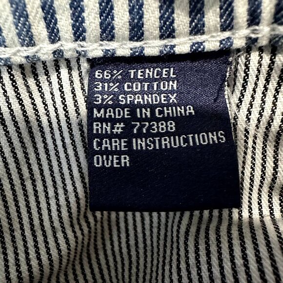 Madewell blue and white striped jeans size 27 - Picture 4 of 7